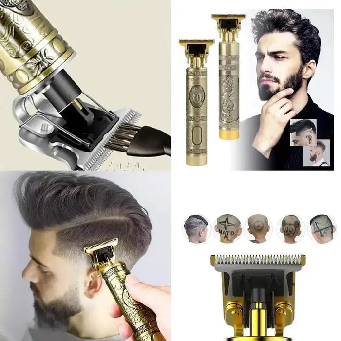 Tagliatrice elettrica professionale per capelli con paragrafo di barba maschile di design casuale