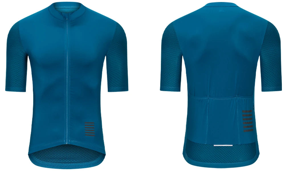 YKYWBIKE Maglia da ciclismo da uomo MTB Maglia estiva da bici Maglia da discesa Abbigliamento da bicicletta a maniche corte Pro Team di alta qualità