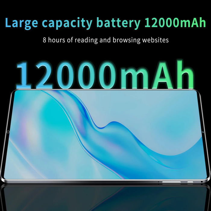 Tablet versione globale originale al 2024 11.6 pollici HD 4K Android 13 16GB + 1T 12000mAh 5G Dual SIM telefonata WiFi Tablet GPS