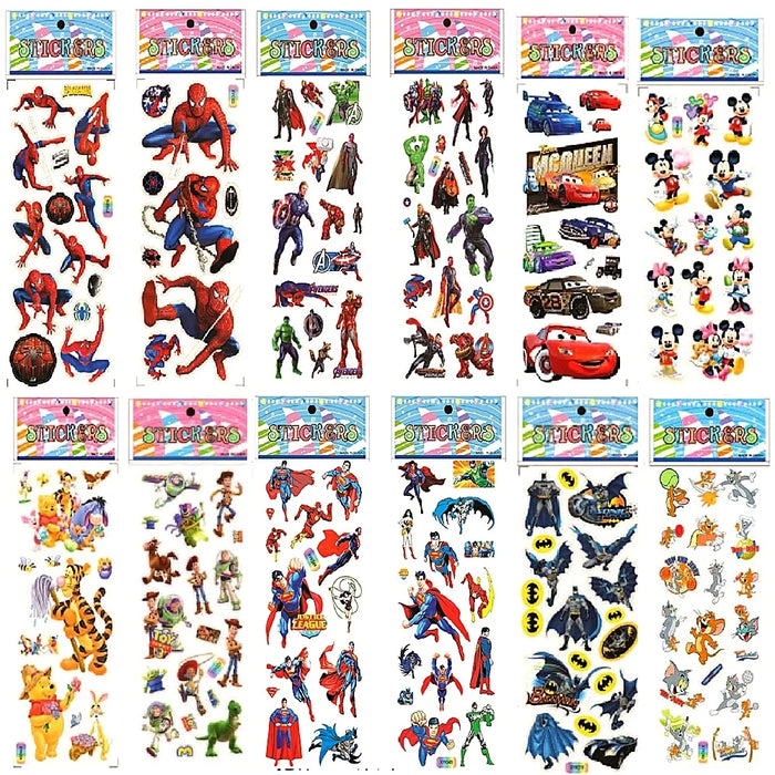 Pokemon Anime 40 20 fogli diversi 3D Puffy Bulk adesivi per bambini per ragazza ragazzo regalo di compleanno Scrapbooking insegnanti giocattoli dei cartoni animati