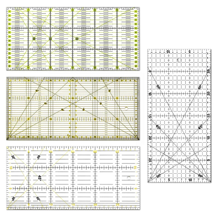 30*15 Cm righello Patchwork strumenti per Quilting materiale acrilico di alta qualità righello trasparente scala righello per forniture scolastiche