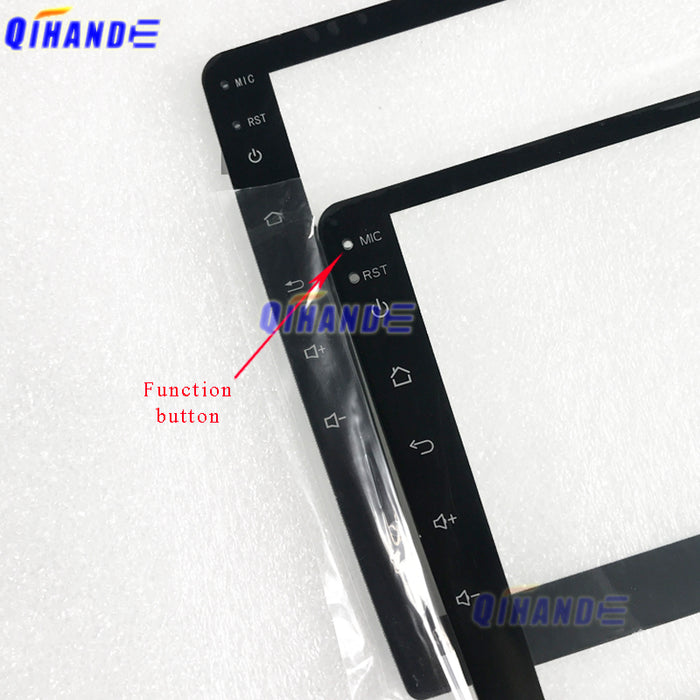 Nuovo 2.5D 9 10.2 pollici Touch per Junsun V1 Pro Android 9.0 lettore multimediale Touch Screen Panel Glass