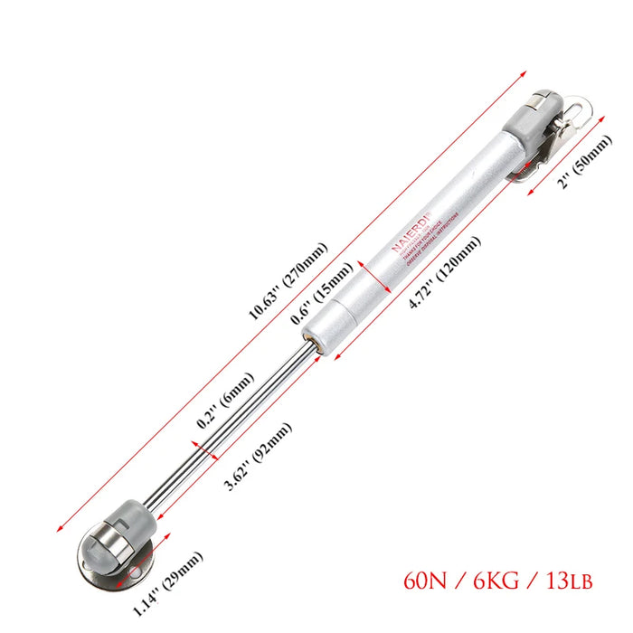 4 PCS NAIERDI 10-15 KG Mobili Molla A Gas Cerniere Armadio Cucina Gabinetto Idraulico Porta Cerniera Tipo Mcpherson Coperchio Supporto scatola di Ferramenteria e attrezzi