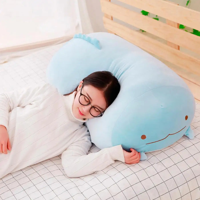 1 pz 90cm carino angolo Bio cuscino animazione giapponese Sumikko Gurashi peluche farcito morbido regalo di san valentino per regali bambina