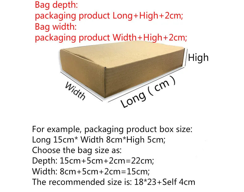 INPLUSTOP Pink Poly Express Mailing Pouch grazie abbigliamento opaco Courier Parcel Bag busta logistica Storage Bags