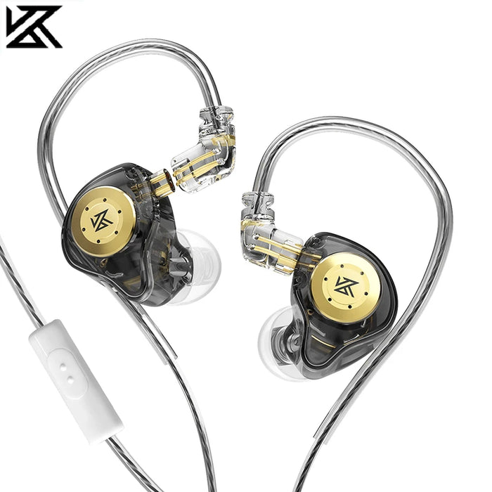 KZ EDX Pro auricolari Dynamic In Ear Monitor HiFi cuffie cablate Bass Stereo Game Music tappi per le orecchie Noice Cancelling Headset