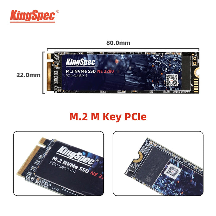 KingSpec M.2 SSD 120GB 256GB 512GB 1TB SSD 2TB disco rigido M2 ssd m.2 NVMe pcie SSD disco rigido interno per Laptop Desktop MSI