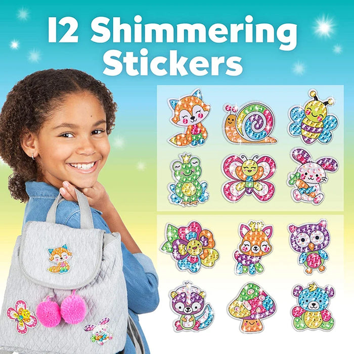 12 crea Big Gem Diamond Painting Sticker Kit Art Craft Girls Boys Unicorn Animal Sealife Magical Mosaic Dot Sticky Toys Gifts