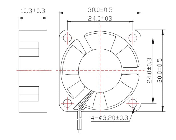 5015/4010/4020 12V e 24V Ventola Turbo di raffreddamento Parti della stampante 3D senza spazzole 2Pin per estrusore DC Cooler Ventilatore Ventole di plastica envio gratis