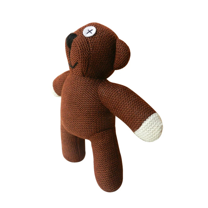 1pc 23cm Mr Bean Teddy Bear peluche ripiene animale morbido cartone animato figura marrone bambola bambino regalo per bambini giocattoli regalo di compleanno