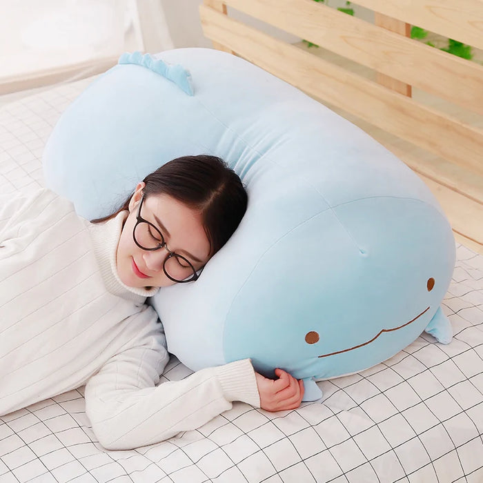 1 pz 90cm carino angolo Bio cuscino animazione giapponese Sumikko Gurashi peluche farcito morbido regalo di san valentino per regali bambina