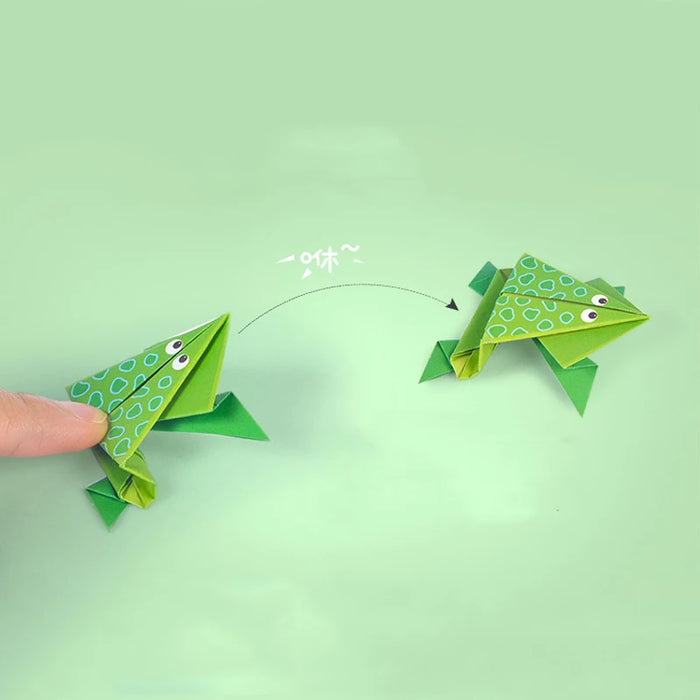 Baby Craft Toys Cartoon Animal Origami Paper Cutting Book Kids Paper Cut Puzzle apprendimento precoce giocattoli educativi regali