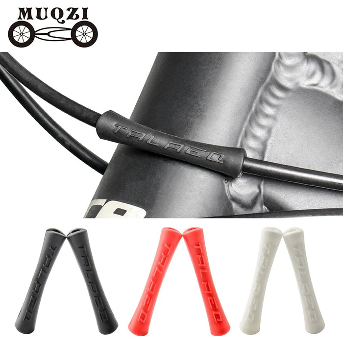 MUQZI 4/8pcs protezione cavo bicicletta freno cambio telaio telaio proteggi manicotto MTB strada cambio fisso bici universale