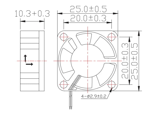 5015/4010/4020 12V e 24V Ventola Turbo di raffreddamento Parti della stampante 3D senza spazzole 2Pin per estrusore DC Cooler Ventilatore Ventole di plastica envio gratis