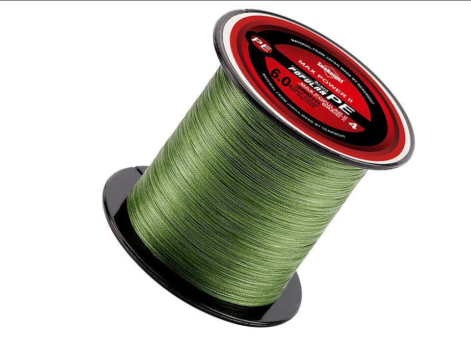 SeaKnight Marca TriPoseidon Serie 4 Fili 300M PE Lenza Intrecciata 8-60LB Lenza Multifilamento Liscia Pesca Alla Carpa