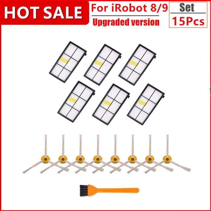 Per Kit di parti IRobot Roomba serie 800 860 865 866 870 871 880 885 886 890 900 960 966 980-spazzole e filtri