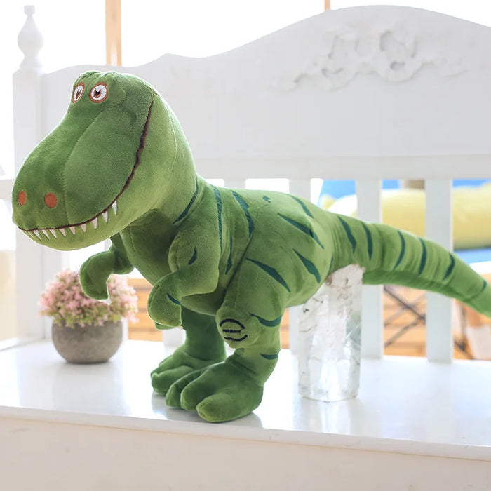 1pc 40-100cm nuovi giocattoli di peluche dinosauro Cartoon Tyrannosaurus simpatiche bambole di peluche per il regalo di compleanno di natale di Halloween