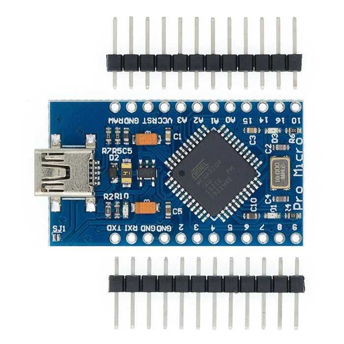 Pro Micro ATMEGA32U4 5V/16MHZ modulo Con il bootloader per arduino MINI USB/Micro USB con 2 riga di intestazione pin per arduino