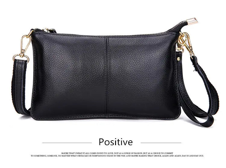 RanHuang Women pochette da giorno in vera pelle borse a tracolla Color caramella borse a tracolla moda donna piccole pochette