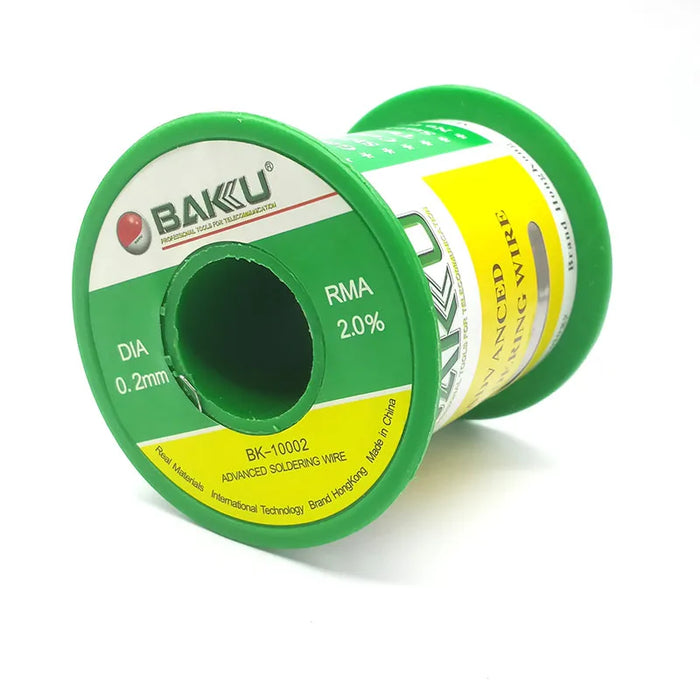 BAKU 0,2/0,3/0,4/0,5/0,6 mm 2,0% filo per saldatura con nucleo in colofonia fuso senza piombo