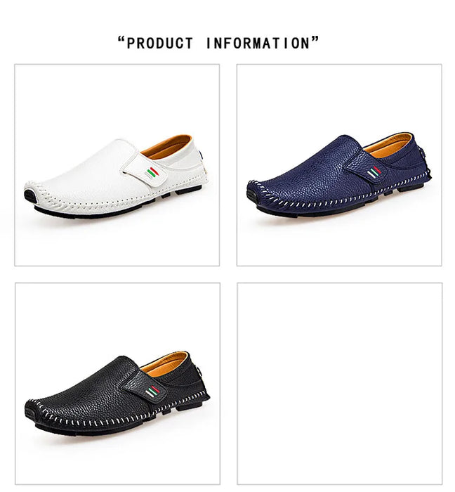 MIXIDELAI Mocassini moda per uomo Mocassini Estate Walking Scarpe casual traspiranti Uomo Gancio e anello Guida Barche Scarpe da uomo Appartamenti