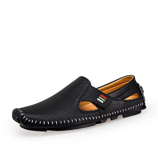 MIXIDELAI Mocassini moda per uomo Mocassini Estate Walking Scarpe casual traspiranti Uomo Gancio e anello Guida Barche Scarpe da uomo Appartamenti