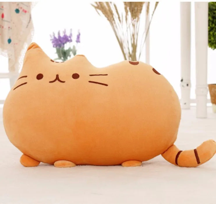 40*30 cm Kawaii Gatto Cuscino Con Cerniera Solo Pelle Senza PP Cotone Biscotti Peluche Animale Bambola Giocattoli Grande Fodera Per Cuscini Peluche regalo