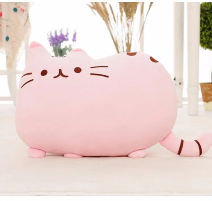 40*30 cm Kawaii Gatto Cuscino Con Cerniera Solo Pelle Senza PP Cotone Biscotti Peluche Animale Bambola Giocattoli Grande Fodera Per Cuscini Peluche regalo