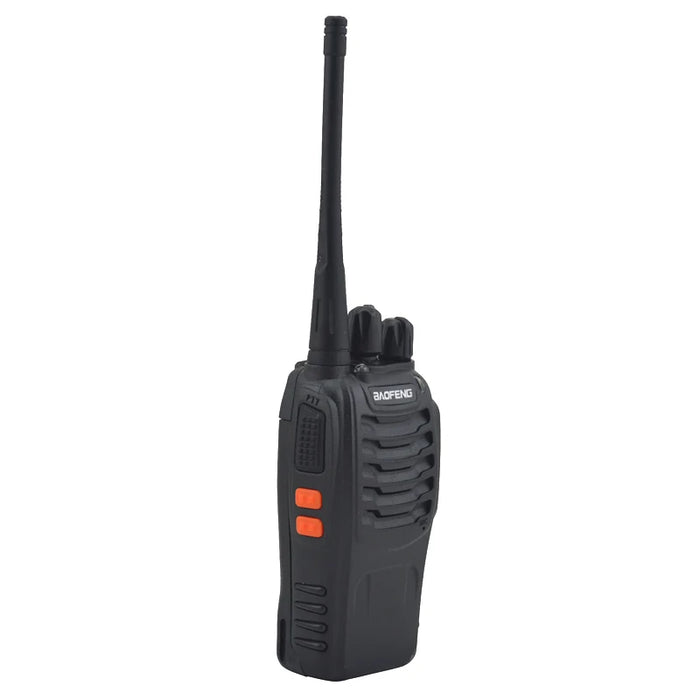 2 pz/lotto BAOFENG BF-888S Walkie talkie UHF radio bidirezionale baofeng 888s UHF 400-470 MHz 16CH Ricetrasmettitore portatile con auricolare