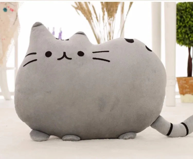 40*30 cm Kawaii Gatto Cuscino Con Cerniera Solo Pelle Senza PP Cotone Biscotti Peluche Animale Bambola Giocattoli Grande Fodera Per Cuscini Peluche regalo