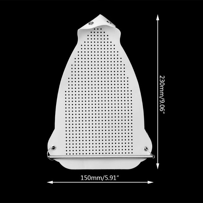 Copriscarpe in ferro asse da stiro proteggi tessuti t-eflo-n panno calore facile veloce