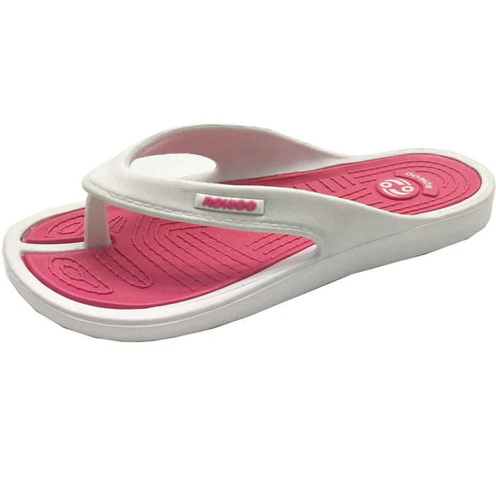 Sandali con pantofola da donna Casual da spiaggia Brand 2024 nuovo design Summer Home Flat Flip-flop Shoes donna Dropshipping di grandi dimensioni