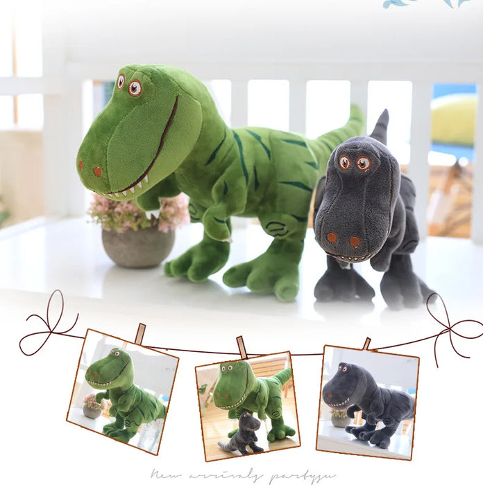 1pc 40-100cm nuovi giocattoli di peluche dinosauro Cartoon Tyrannosaurus simpatiche bambole di peluche per il regalo di compleanno di natale di Halloween