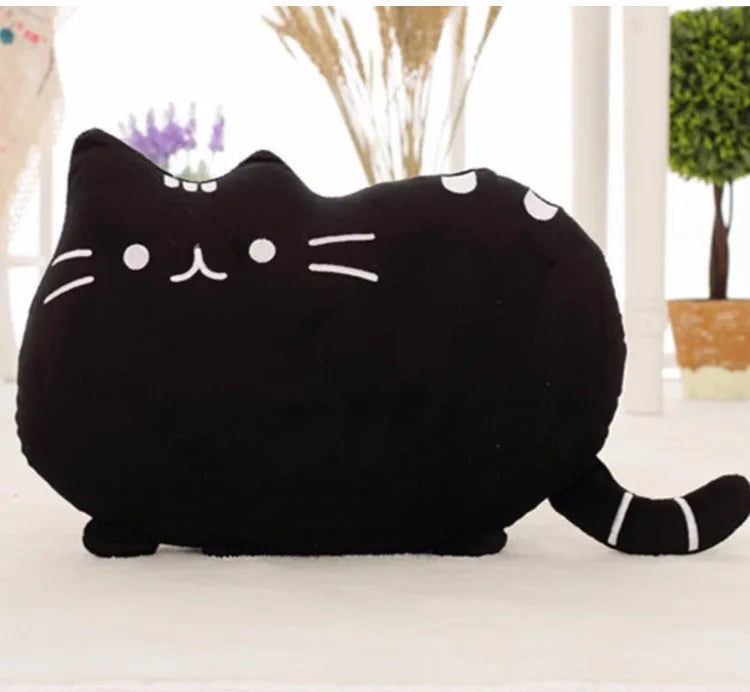 40*30 cm Kawaii Gatto Cuscino Con Cerniera Solo Pelle Senza PP Cotone Biscotti Peluche Animale Bambola Giocattoli Grande Fodera Per Cuscini Peluche regalo