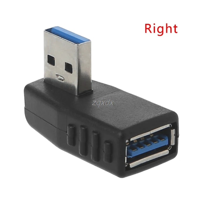 Connettore adattatore maschio/femmina USB 3.0 A angolato destro sinistro A 90 gradi per PC portatile Drop ship