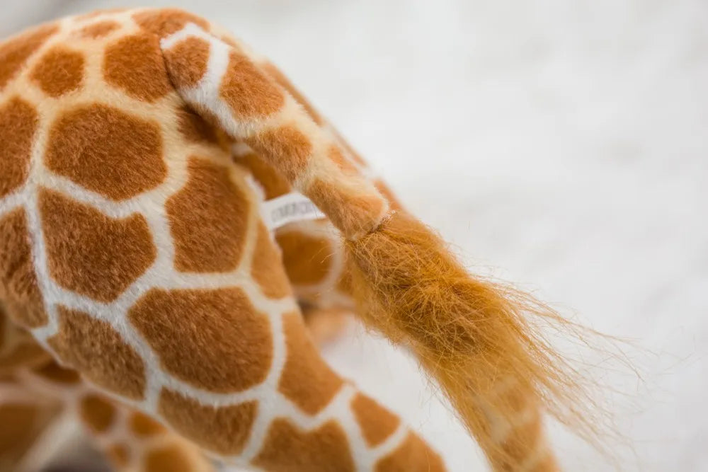 Enorme vita reale giraffa giocattoli di peluche bambole di peluche carine simulazione morbida bambola giraffa regalo di compleanno giocattolo per bambini arredamento camera da letto