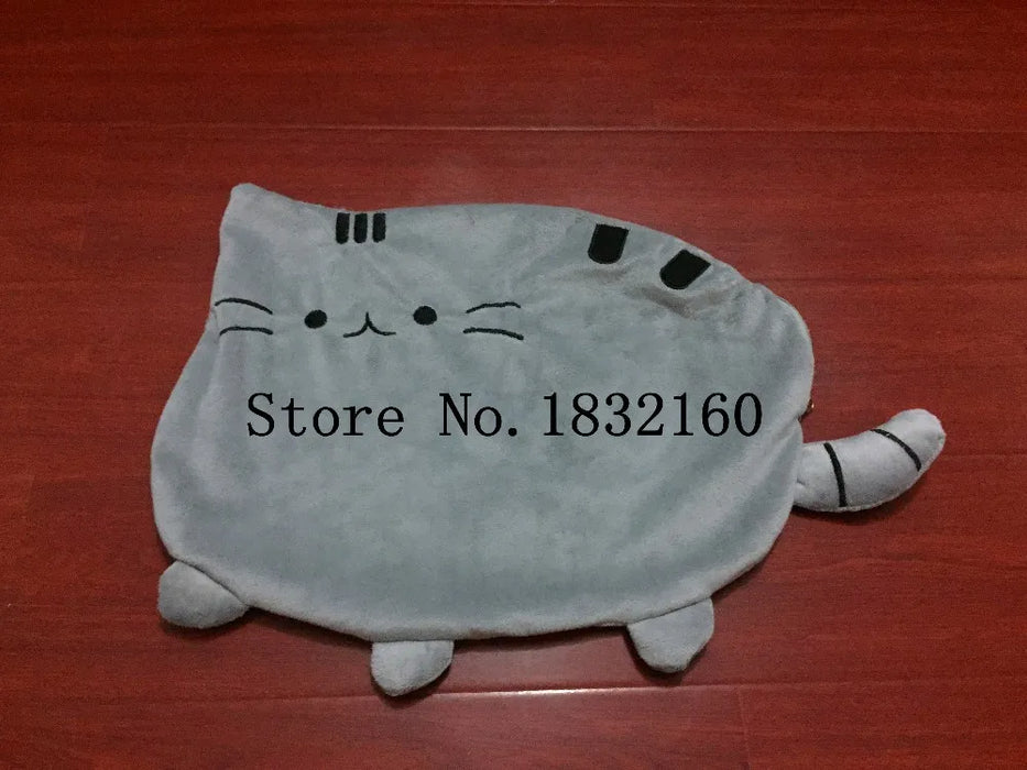 40*30 cm Kawaii Gatto Cuscino Con Cerniera Solo Pelle Senza PP Cotone Biscotti Peluche Animale Bambola Giocattoli Grande Fodera Per Cuscini Peluche regalo