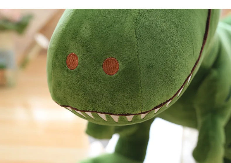 1pc 40-100cm nuovi giocattoli di peluche dinosauro Cartoon Tyrannosaurus simpatiche bambole di peluche per il regalo di compleanno di natale di Halloween