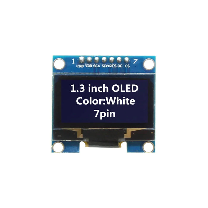 0.91 pollici 128x32 IIC I2C Display LCD OLED bianco/blu modulo fai da te SSD1306 Driver IC DC 3.3V 5V per arduino