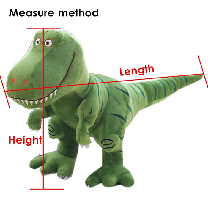 1pc 40-100cm nuovi giocattoli di peluche dinosauro Cartoon Tyrannosaurus simpatiche bambole di peluche per il regalo di compleanno di natale di Halloween