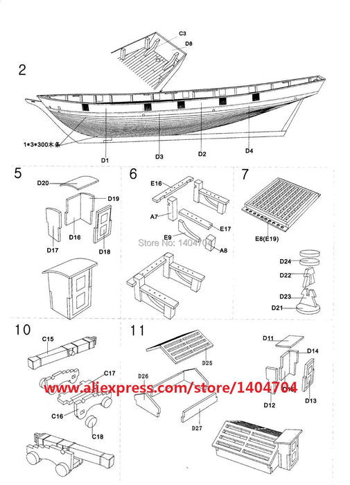 Nuova versione scala 1/96 classici antica nave modello in legno kit di costruzione Harvey 1847 barca a vela in legno decorazioni per la casa fai da te