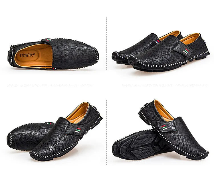 MIXIDELAI Mocassini moda per uomo Mocassini Estate Walking Scarpe casual traspiranti Uomo Gancio e anello Guida Barche Scarpe da uomo Appartamenti