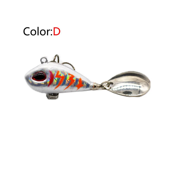 OUTKIT Nuovo Metallo Mini VIB Con Cucchiaio Richiamo di Pesca 6g10g17g25g 2 Centimetri Attrezzatura Da Pesca Spille Crankbait Vibrazione Spinner Affondamento Esca