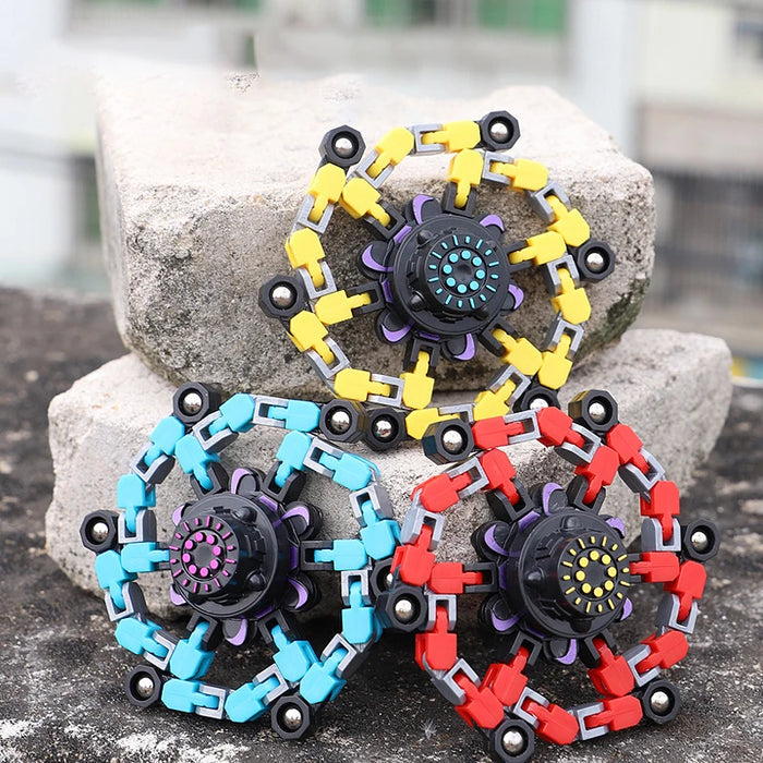 Deformata Fidget Spinner Chain Toys For Children Antistress Hand Spinner Vent Toys Adult Stress Relief Fidget Sensory Gyro Gift