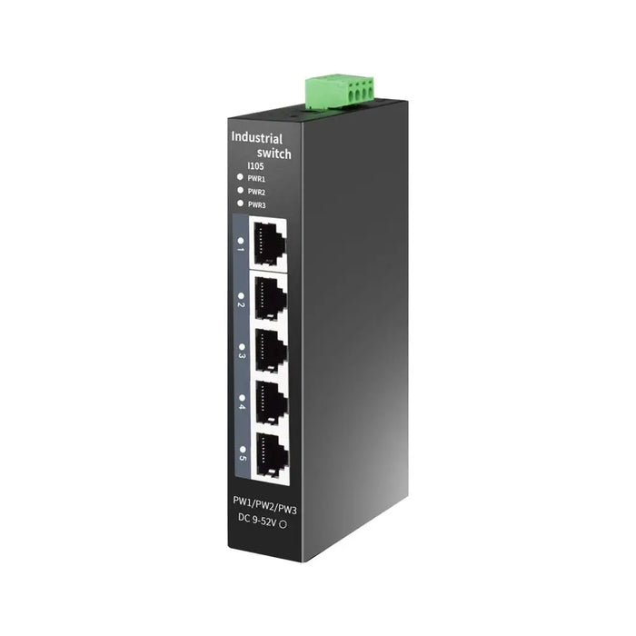 Switch di rete industriale STEAMEMO Ethernet con 5 porte 10/100Mbps Switch di rete industriale Base-T DIN IP40