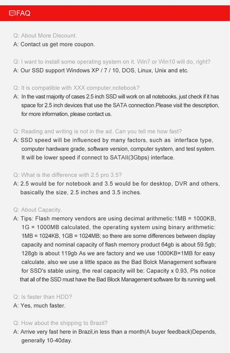 Unità SSD HDD 2.5 Disco rigido SSD 120 GB 240 GB 1 TB 512 GB 128 GB 256 GB HD SATA 4 TB Disco rigido interno per PC portatile KingSpec