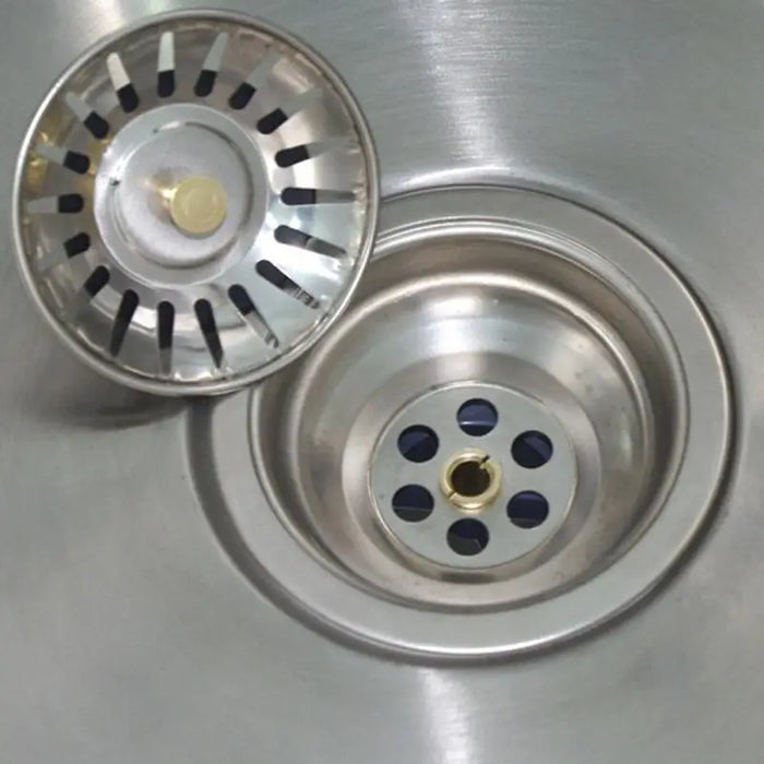 1 pz filtro di ricambio in acciaio inox lavabo lavello scolapiatti filtro Leach cestello tappo di scarico tappo lavello accessori