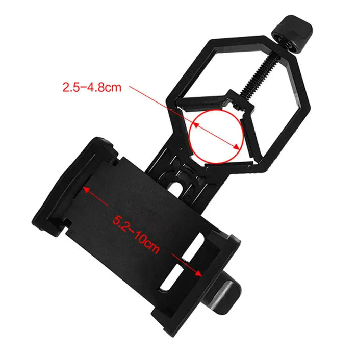 SVBONY Adattatore universale per telefono cellulare Supporto per oculare Diametro 25-48 mm per telescopio binoculare monoculare Cannocchiale