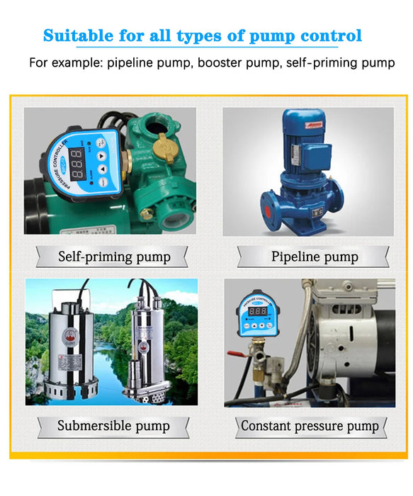 Pressostato pressostato acqua regolatore pressione acqua per pompa a vuoto pompa ad alta pressione Wpc 10 relè pompa acqua