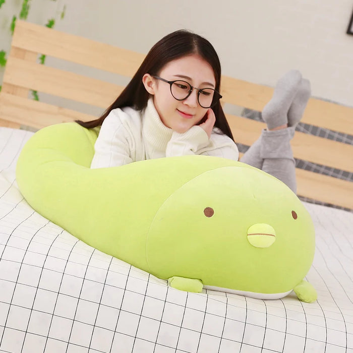 1 pz 90cm carino angolo Bio cuscino animazione giapponese Sumikko Gurashi peluche farcito morbido regalo di san valentino per regali bambina